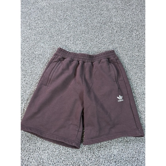 adidas Other - Adidas's Originals Essentials Trefoil Sweat Shorts Men's Size Medium Brown NWOT
